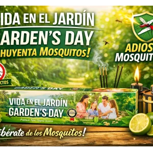 SAHUMERIO AHUYENTA MOSQUITOS CITRONELLA (10 UNIDADES)